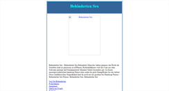 Desktop Screenshot of handicapsex.intersexx.net